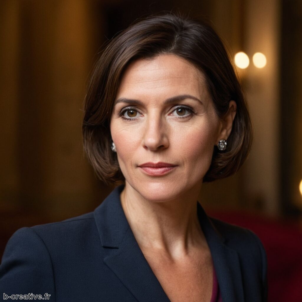 Portrait d’Aude Soufi Burridge, une journaliste franco-britannique de premier plan