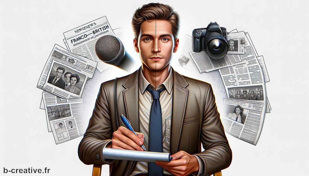 Portrait d’Aude Soufi Burridge, une journaliste franco-britannique de premier plan